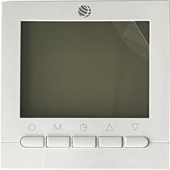 Langallinen termostaatti PLUS, viikkoohjelmointi, valkoinen hinta ja tiedot | Takka- ja uunitarvikkeet | hobbyhall.fi