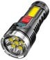 Sotilaallinen taktinen LED-taskulamppu, musta hinta ja tiedot | Taskulamput ja valonheittimet | hobbyhall.fi