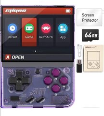 Retro minikonsoli HappyJoe Miyoo plus, 64GB kaina ir informacija | Pelikonsolit | hobbyhall.fi