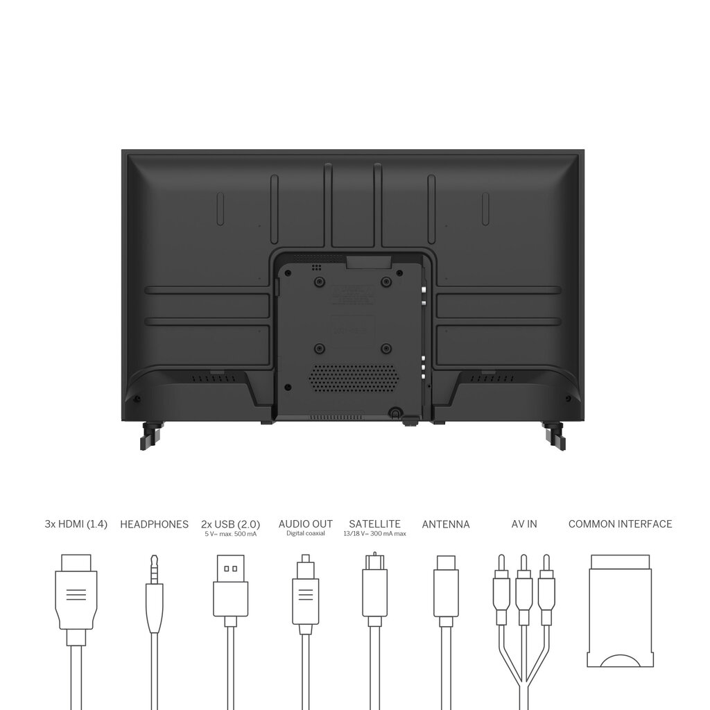 Thomson 32HD2S13 hinta ja tiedot | Televisiot | hobbyhall.fi