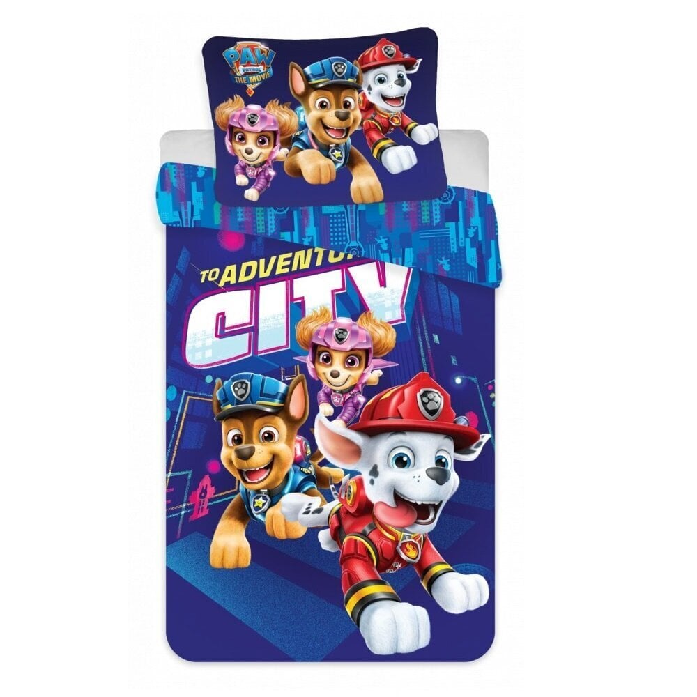 Lasten vuodevaatteet Paw Patrol: The Movie 100x135 cm, 2 kpl hinta ja tiedot | Vuodevaatteet lapsille | hobbyhall.fi