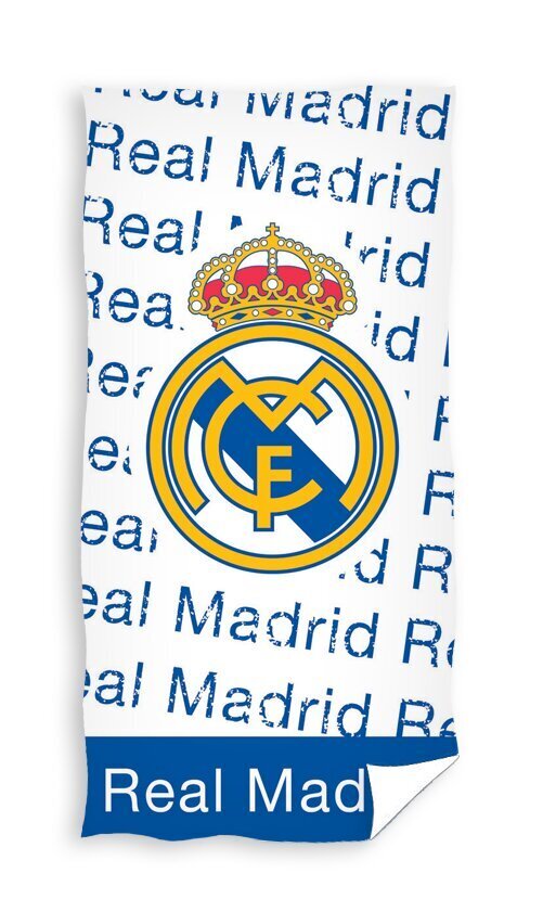 Kylpy-/rantapyyhe Real Madrid 75*150 cm hinta ja tiedot | Pyyhkeet | hobbyhall.fi