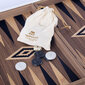 Käsintehty AMERICAN WALNUT backgammon 48X30 CM hinta ja tiedot | Lautapelit ja älypelit | hobbyhall.fi