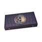 SKULL DESIGN Luova käsintehty backgammon erikoissuunnittelulla, 48 x 26 cm hinta ja tiedot | Lautapelit ja älypelit | hobbyhall.fi