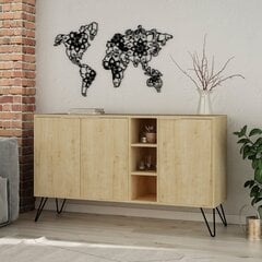 Lipasto Kalune Design 855, 142 cm, vaaleanruskea hinta ja tiedot | Lipastot | hobbyhall.fi