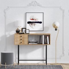 Sohvapöytä Kalune Design 793, vaaleanruskea/musta hinta ja tiedot | Sohvapöydät | hobbyhall.fi