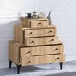 Lipasto Kalune Design Dresser 393, ruskea hinta ja tiedot | Lipastot | hobbyhall.fi