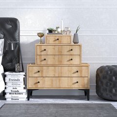 Lipasto Kalune Design Dresser 393, ruskea hinta ja tiedot | Lipastot | hobbyhall.fi