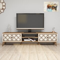 TV-taso Kalune Design 845, 180 cm, ruskea/beige hinta ja tiedot | TV-tasot | hobbyhall.fi