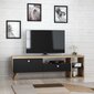 TV-taso Kalune Design 382(III), 150cm, musta/ruskea hinta ja tiedot | TV-tasot | hobbyhall.fi