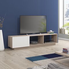 TV-taso Kalune Design 598 (I), 180 cm, valkoinen/beige hinta ja tiedot | TV-tasot | hobbyhall.fi
