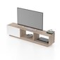 TV-taso Kalune Design 598 (I), 180 cm, valkoinen/beige hinta ja tiedot | TV-tasot | hobbyhall.fi