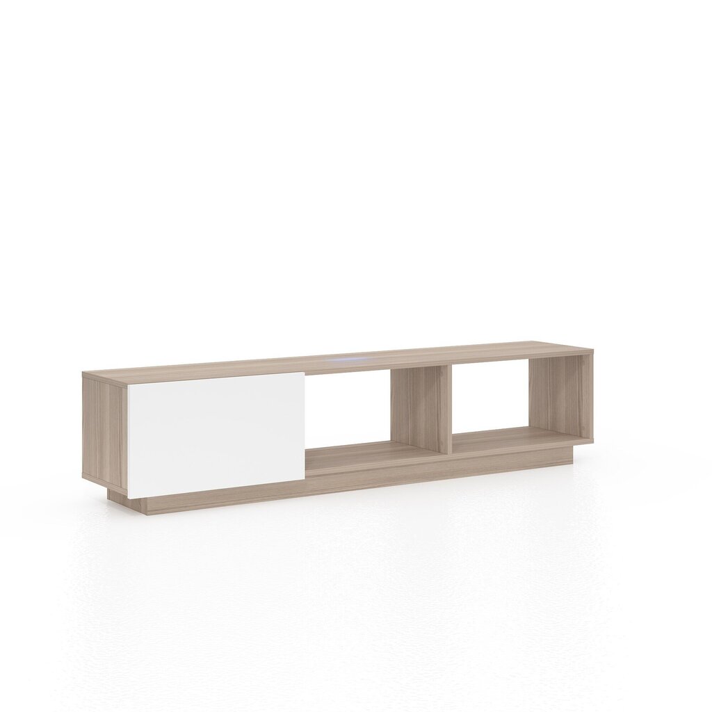 TV-taso Kalune Design 598 (I), 180 cm, valkoinen/beige hinta ja tiedot | TV-tasot | hobbyhall.fi