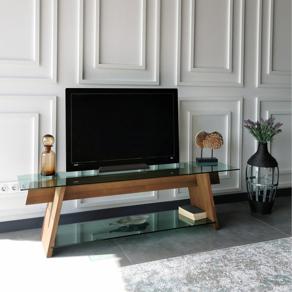 TV-taso Kalune Design 552(I), ruskea hinta ja tiedot | TV-tasot | hobbyhall.fi