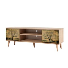 TV-taso Kalune Design 863(I), tammi/beige hinta ja tiedot | TV-tasot | hobbyhall.fi