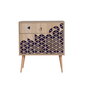 Lipasto Kalune Design Dresser 3431, tammi/violetti hinta ja tiedot | Lipastot | hobbyhall.fi