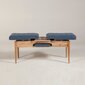 Penkki Kalune Design 869(I), sininen/beige hinta ja tiedot | Ruokapöydän tuolit | hobbyhall.fi