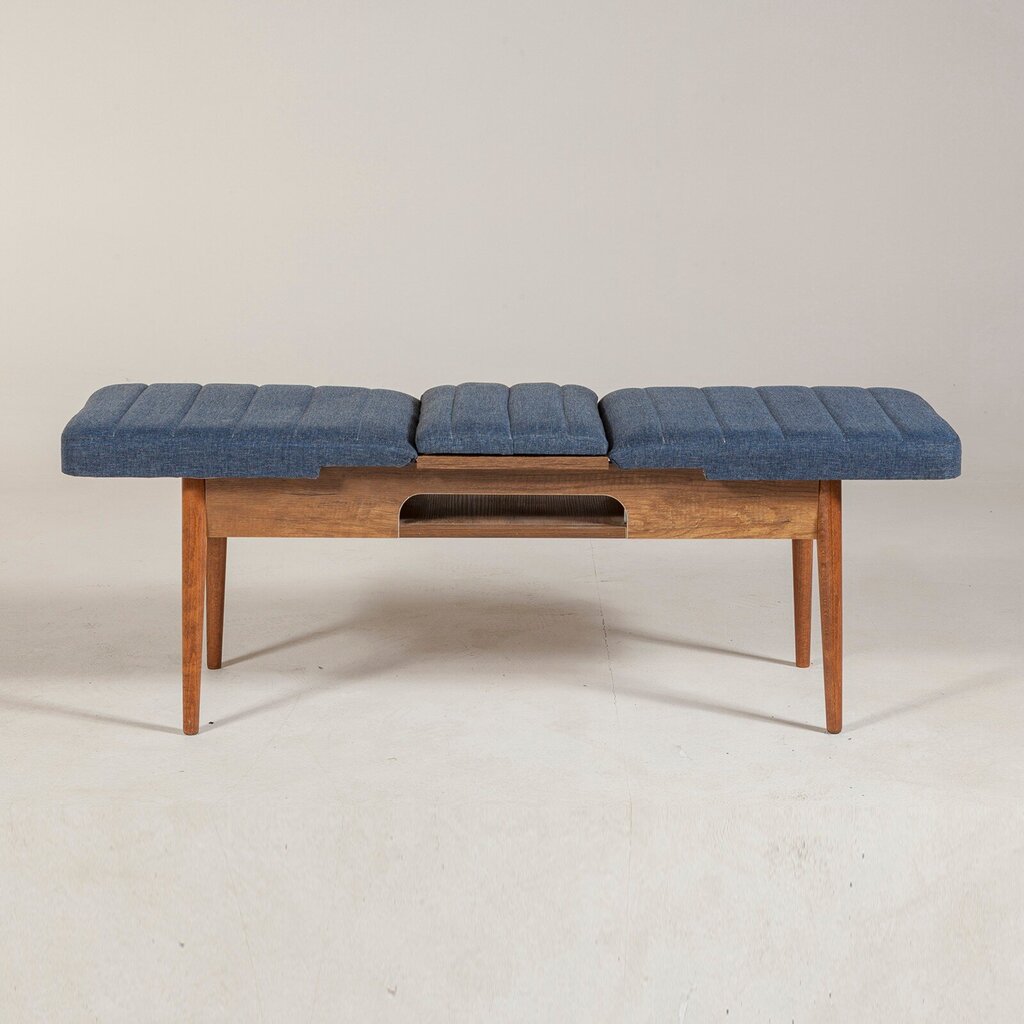 Penkki Kalune Design 869(I), ruskea/sininen hinta ja tiedot | Ruokapöydän tuolit | hobbyhall.fi