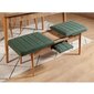 Penkki Kalune Design 869(I), vihreä/beige hinta ja tiedot | Ruokapöydän tuolit | hobbyhall.fi