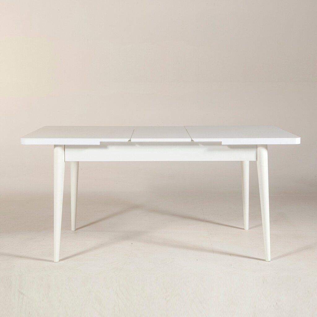 Jatkettava pöytä Kalune Design 869, valkoinen hinta ja tiedot | Ruokapöydät | hobbyhall.fi