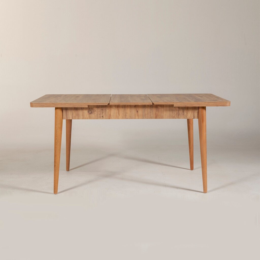 Jatkettava pöytä Kalune Design 869, ruskea hinta ja tiedot | Ruokapöydät | hobbyhall.fi