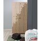 Vaatekaappi Kalune Design Wardrobe 863 (I), 90 cm, tammi/keltainen hinta ja tiedot | Kaapit | hobbyhall.fi