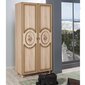 Vaatekaappi Kalune Design Wardrobe 863 (I), 90 cm, tammi/tummanruskea hinta ja tiedot | Kaapit | hobbyhall.fi