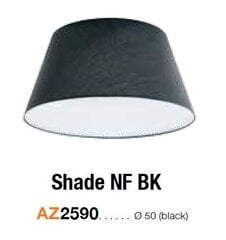 Lampunvarjostin Azzardo Shade NF 50 Musta hinta ja tiedot | Riippuvalaisimet | hobbyhall.fi