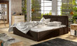 Sänky Belluno, 200x200 cm, ruskea hinta ja tiedot | Sängyt | hobbyhall.fi