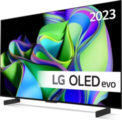 LG OLED evo OLED42C32LA.AEU hinta ja tiedot | Televisiot | hobbyhall.fi