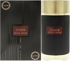 Hajuvesi Khadlaj Unisex Code Rouge Amour Edp, 100 ml hinta ja tiedot | Khadlaj Hajuvedet ja tuoksut | hobbyhall.fi