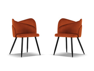 Tuolisarja Cosmopolitan Design Santana, punainen, 2 tuolia hinta ja tiedot | Cosmopolitan Design Keittiön kalusteet | hobbyhall.fi