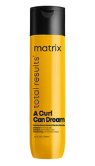 Shampoo aaltoileville ja kiharille hiuksille Total Results A Curl Can Dream, 300 ml hinta ja tiedot | Matrix Hajuvedet ja kosmetiikka | hobbyhall.fi