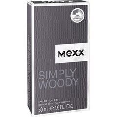 Hajuvesi Simply Woody By Mexx EDT miehille, 50ml hinta ja tiedot | Miesten hajuvedet | hobbyhall.fi