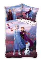 Lasten vuodevaatesetti Frozen 150 x 210 cm, tyynyliina 50 x 60 hinta ja tiedot | Vuodevaatteet lapsille | hobbyhall.fi