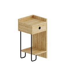 Yöpöytä Asir, 32x61x30cm, beige hinta ja tiedot | Yöpöydät | hobbyhall.fi