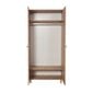 Vaatekaappi Kalune Design Wardrope 869 (IV), 90 cm, ruskea/tammi hinta ja tiedot | Kaapit | hobbyhall.fi