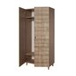 Vaatekaappi Kalune Design Wardrope 863 (I), 90 cm, tammi hinta ja tiedot | Kaapit | hobbyhall.fi