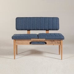 Penkki Kalune Design 869, sininen/beige hinta ja tiedot | Ruokapöydän tuolit | hobbyhall.fi