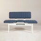 Penkki Kalune Design 869, valkoinen/sininen hinta ja tiedot | Ruokapöydän tuolit | hobbyhall.fi