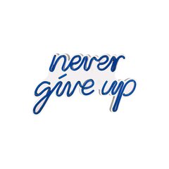 Seinävalaisin Never Give Up hinta ja tiedot | Seinävalaisimet | hobbyhall.fi