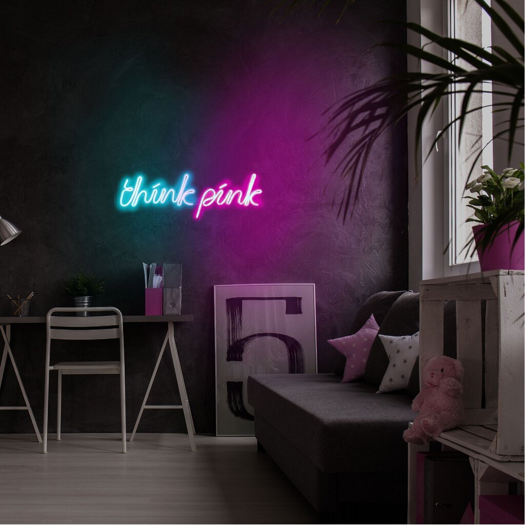 Seinävalaisin Think Pink hinta ja tiedot | Seinävalaisimet | hobbyhall.fi