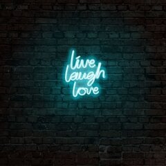 Seinävalaisin Live Laugh Love hinta ja tiedot | Seinävalaisimet | hobbyhall.fi