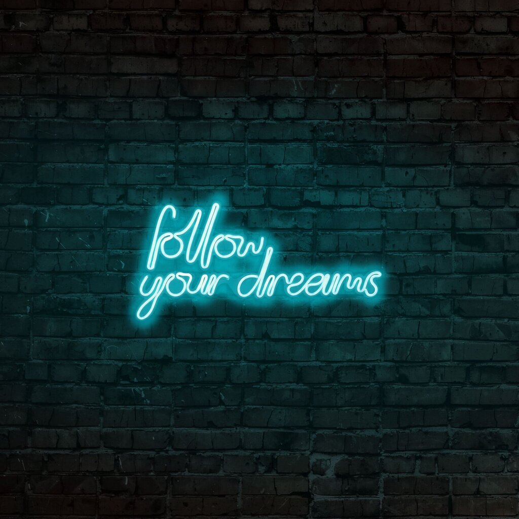 Seinävalaisin Follow Your Dreams hinta ja tiedot | Seinävalaisimet | hobbyhall.fi