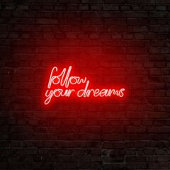 Seinävalaisin Follow Your Dreams hinta ja tiedot | Seinävalaisimet | hobbyhall.fi