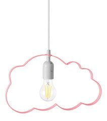 Lastenhuoneen riippuvalaisin Cloud, Pink hinta ja tiedot | Lastenhuoneen valaisimet | hobbyhall.fi