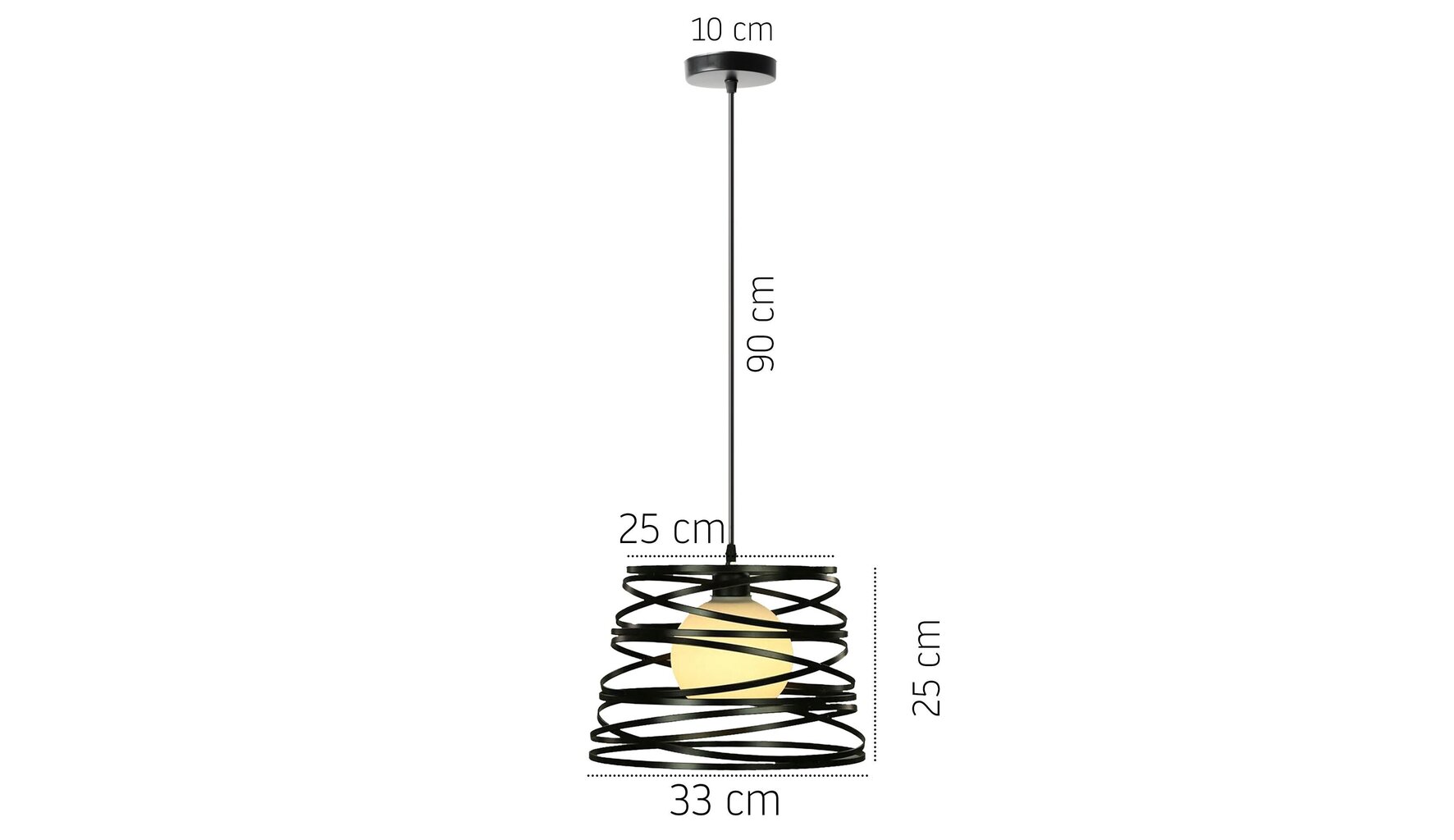 Riippuvalaisin Loft Ribbon hinta ja tiedot | Riippuvalaisimet | hobbyhall.fi