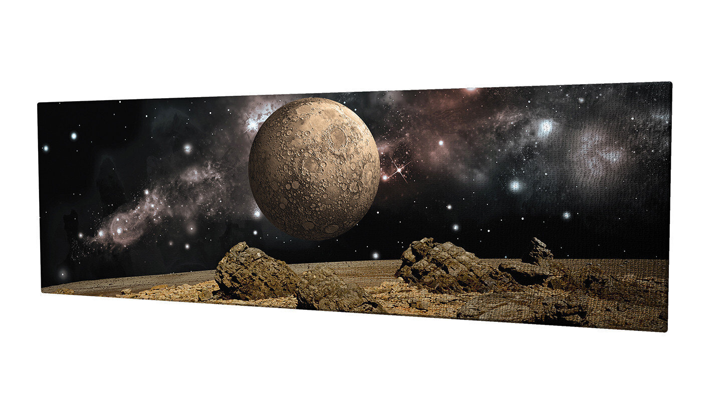 Sisustustaulu Avaruus, 30 x 80 cm hinta ja tiedot | Taulut | hobbyhall.fi