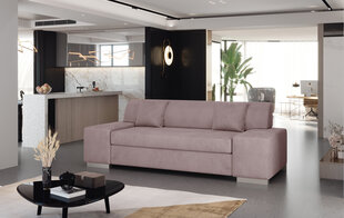 Sohva Porto 3, 210x90x98 cm, vaaleanpunainen hinta ja tiedot | Sohvat ja vuodesohvat | hobbyhall.fi