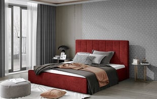 Sänky Audrey, 200x200 cm, punainen hinta ja tiedot | Sängyt | hobbyhall.fi